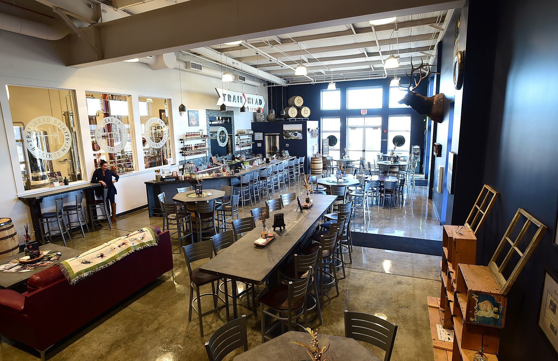 Trailhead interior